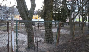DARŽELIUS APJUOS NAUJOMIS TVOROMIS