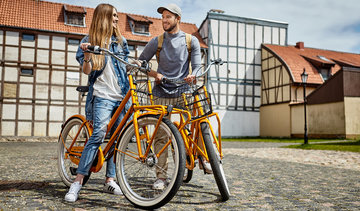 Pajūryje startavo „CityBee“ oranžinių dviračių sezonas
