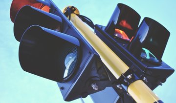 Bus laikinai atjungtas šviesoforas
