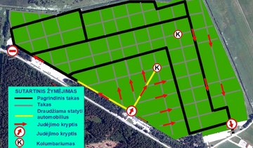 Informacija dėl kapinių lankymo