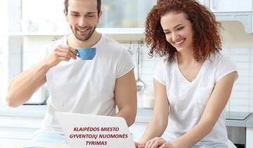 Vykdomas Klaipėdos miesto gyventojų nuomonės tyrimas