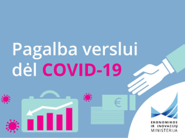 Informacija verslui dėl COVID-19