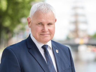 Mero sveikinimas Jūros šventės dalyviams ir svečiams