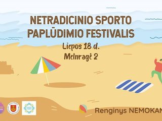Klaipėdos paplūdimyje netradicinio sporto festivalis