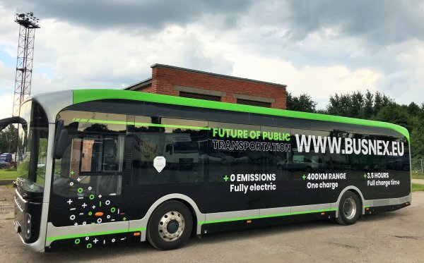 Klaipėdos autobusų parke dar vienas elektrinis autobusas
