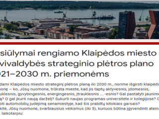 Pratęsta galimybė teikti pasiūlymus 