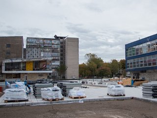 Ryškėja aikštės prie „Vaidilos“ kontūrai