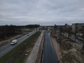 Atidaryta Baltijos pr. važiuojamoji kelio eismo juosta