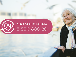 „Sidabrinė linija“ laukia senjorų skambučių