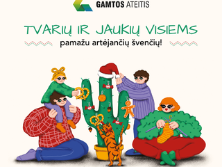 Rekomendacijos tvarioms ir jaukioms šventėms