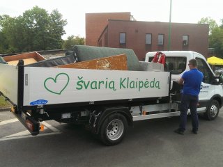 Informacija apie didžiųjų atliekų surinkimą iš gyventojų