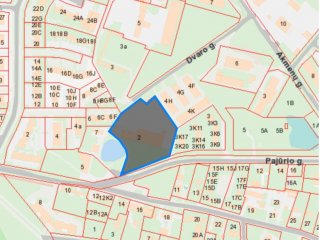 Planuojama rengti Tauralaukio gyvenvietės centrinės dalies detaliojo plano korektūrą suplanuotos...