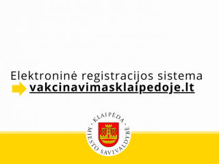 Vakcinavimasklaipedoje.lt: ne tik registracija