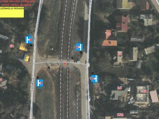 Laikinai uždaromas eismas Girulių pervažoje