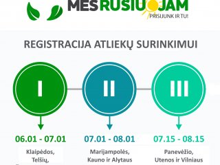 Aplinkosauginis projektas „Mes rūšiuojam. Vasara“ kviečia mažinti atliekas bendruomeniškai