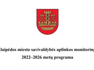 Viešas aplinkos monitoringo programos pristatymas