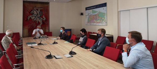 susitikimas su NVSC Klaipėdos departamento vadovu