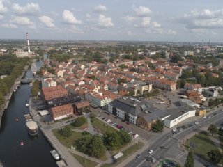 Startuos senamiesčio gatvių atnaujinimo darbai
