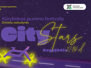 Kūrybiškas jaunimo festivalis Klaipėdoje - "City Stars" 