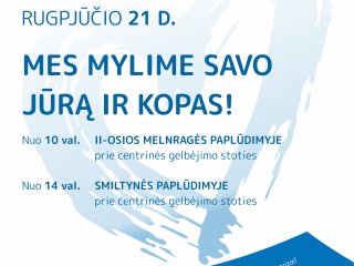 Mes mylime savo jūrą ir kopas!