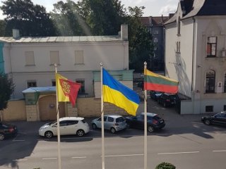 Klaipėda sveikina nepriklausomą Ukrainą