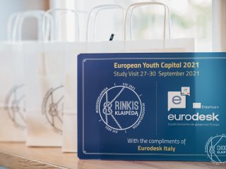 „Klaipėdą – Europos jaunimo sostinę“ lanko svečiai iš Italijos