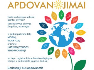 Projektas „Gamtos herojai‘21“ ieško draugiškų aplinkai mokinių, pedagogų bei mokyklų