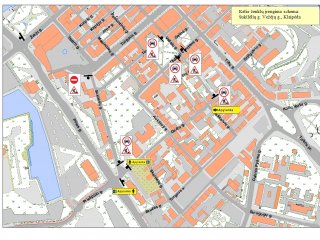 Pradėtas dar vienos senamiesčio gatvelės remontas