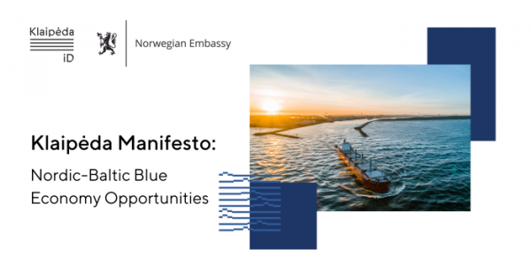 Klaipėda Manifesto: Nordic-Baltic Blue Economy Opportunities