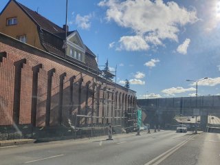 Informacija dėl atraminės sienutės H. Manto gatvėje 