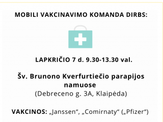 Skiepytis – į Šv. Brunono Kverfurtiečio parapiją