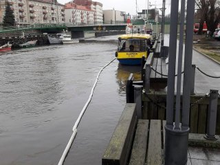Tarša Danės upėje lokalizuota