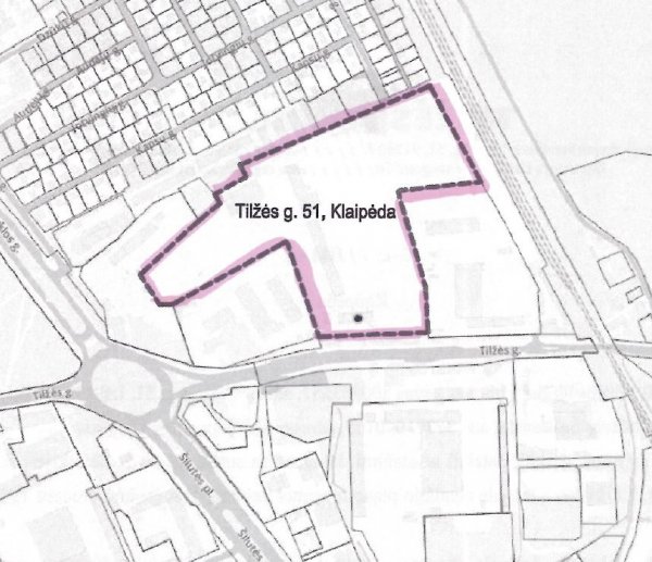 Informacija apie planuojamą rengti Žemės sklypo Tilžės g. 51, Klaipėdoje, detaliojo plano korektūrą
