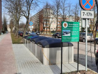 Mieste – dar 42 naujos pusiau požeminės atliekų konteinerių aikštelės
