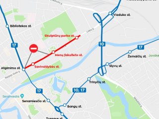 Viešojo transporto pokyčiai per Dainų šventę