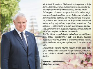 Sveikinimas Tėvo dienos proga