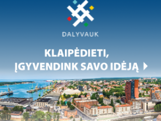 Startuoja antrasis Klaipėdos miesto dalyvaujamasis biudžetas