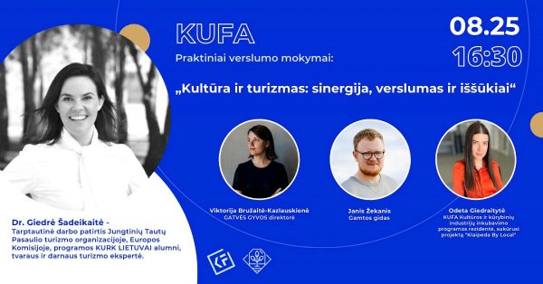 KUFA: kultura ir turizmas