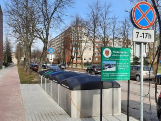 Skelbiama informacija apie pradėtas eksploatuoti  gyventojams skirtas pusiau požeminių ir...