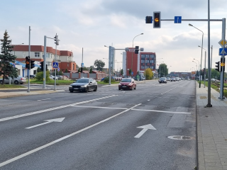 Informacija dėl Minijos g. - Bijūnų g. sankryžos