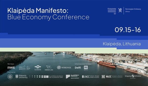Klaipėdoje vyks išskirtinė konferencija apie mėlynąją ekonomiką