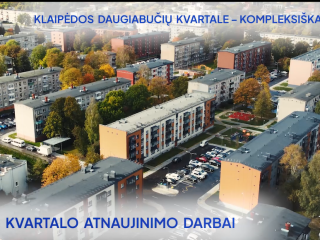 Atnaujintas Rumpiškės kvartalas – patrauklesnis ir patogesnis gyventojams