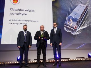 Klaipėda įvertinta už proveržį vystant žaliąją infrastruktūrą