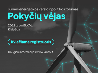 Klaipėdoje vyks jūrinės energetikos verslo ir politikos forumas
