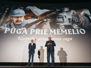 Įžanga į Klaipėdos krašto metus – istorinio filmo „Pūga prie Mėmelio“ premjera