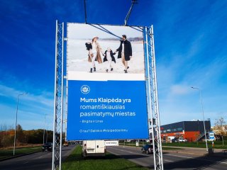 Klaipėda startuoja su įvaizdine kampanija „Judantis miestas“