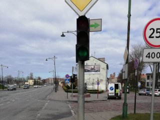 Suremontuotose sankryžose žaliųjų rodyklių neatstatys