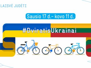 #DviratisUkrainai: Susisiekimo ministerija kviečia dovanoti dviračius ukrainiečiams