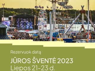 Jūros šventė – liepos 21-23 dienomis kartu su „Baltic Sail“ burlaiviais