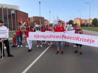 Apdovanojimas už metų darbą Klaipėdai – Lietuvos Raudonojo Kryžiaus Klaipėdos skyriui